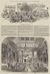 Visite royale au marquis de Westminster